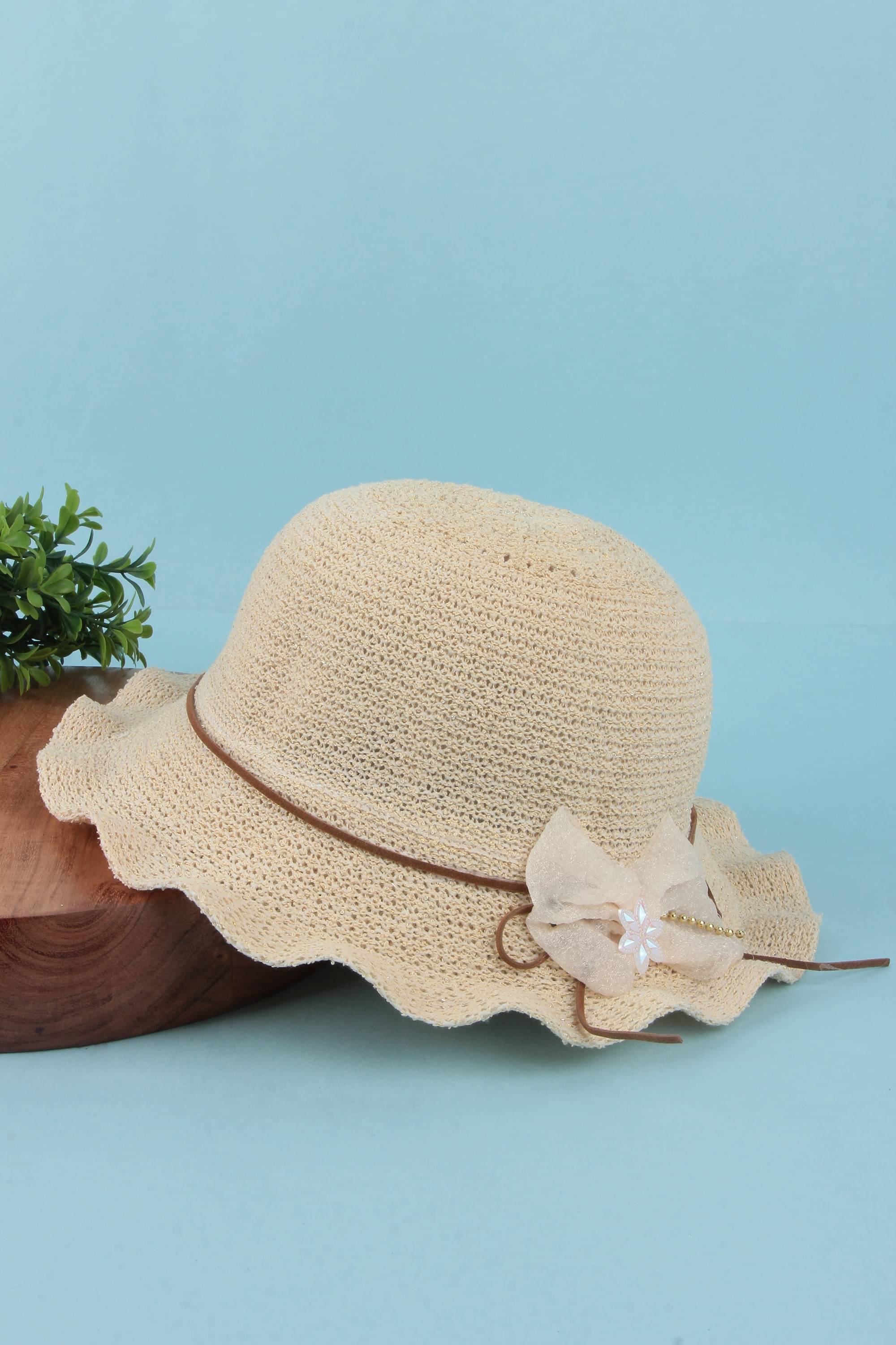     			Infispace Pack of 1 Baby Girls Hats ( Beige )