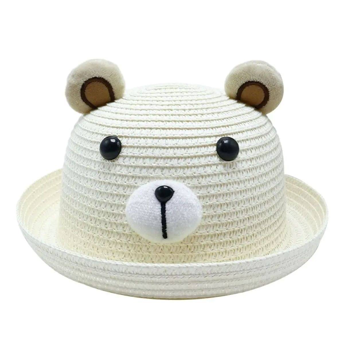     			Infispace Pack of 1 Unisex for Baby Hats ( White )
