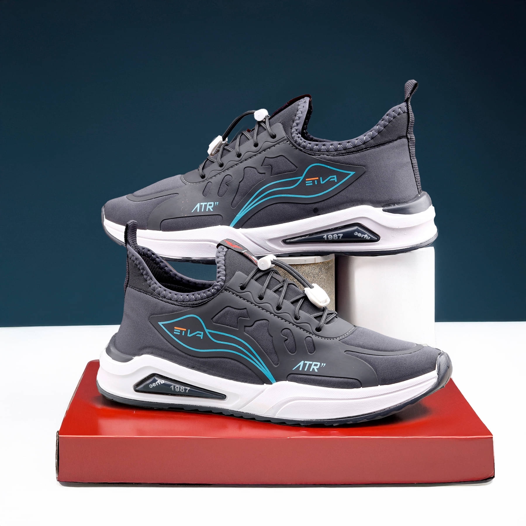     			Jynx Dark Grey Men's Lifestyle Shoes