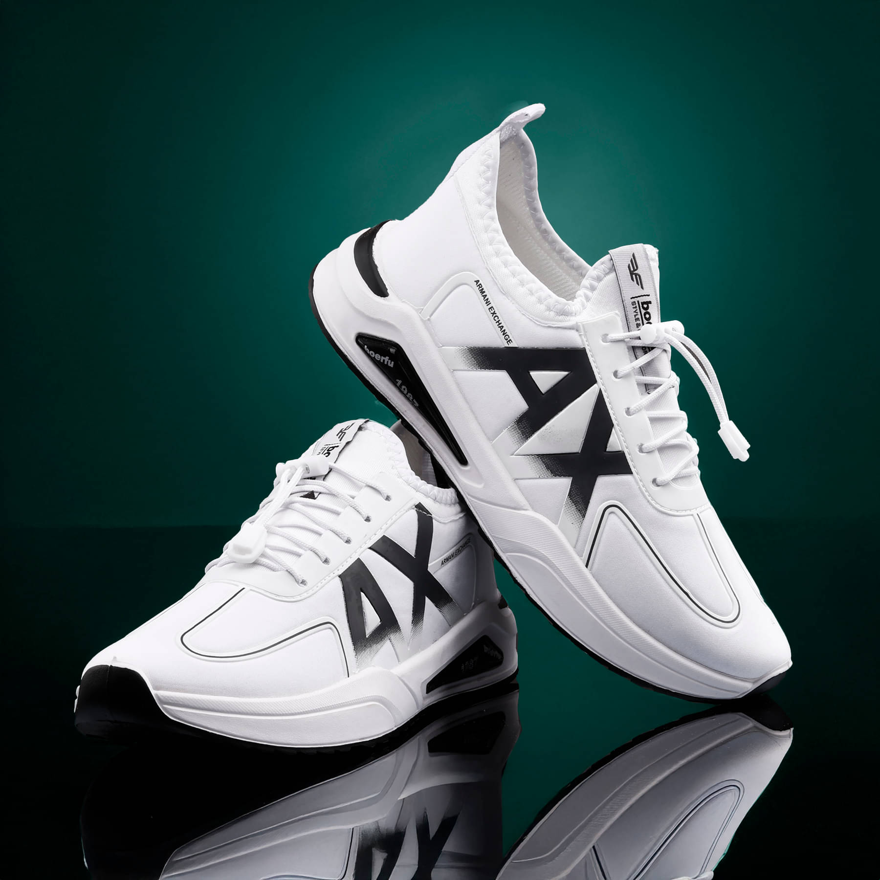     			Jynx White Walking Casual Shoes White Men's Lifestyle Shoes