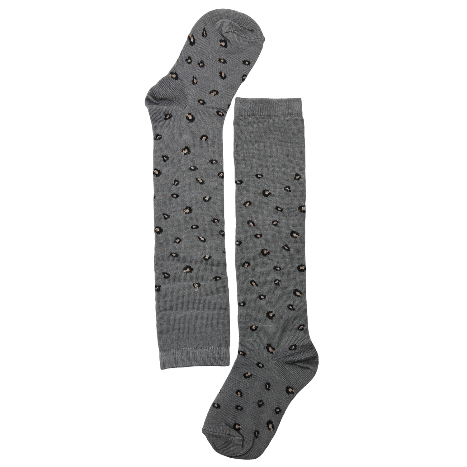     			Neska Moda Pack of 1 Unisex for Baby Cotton Full Length Socks ( Grey )