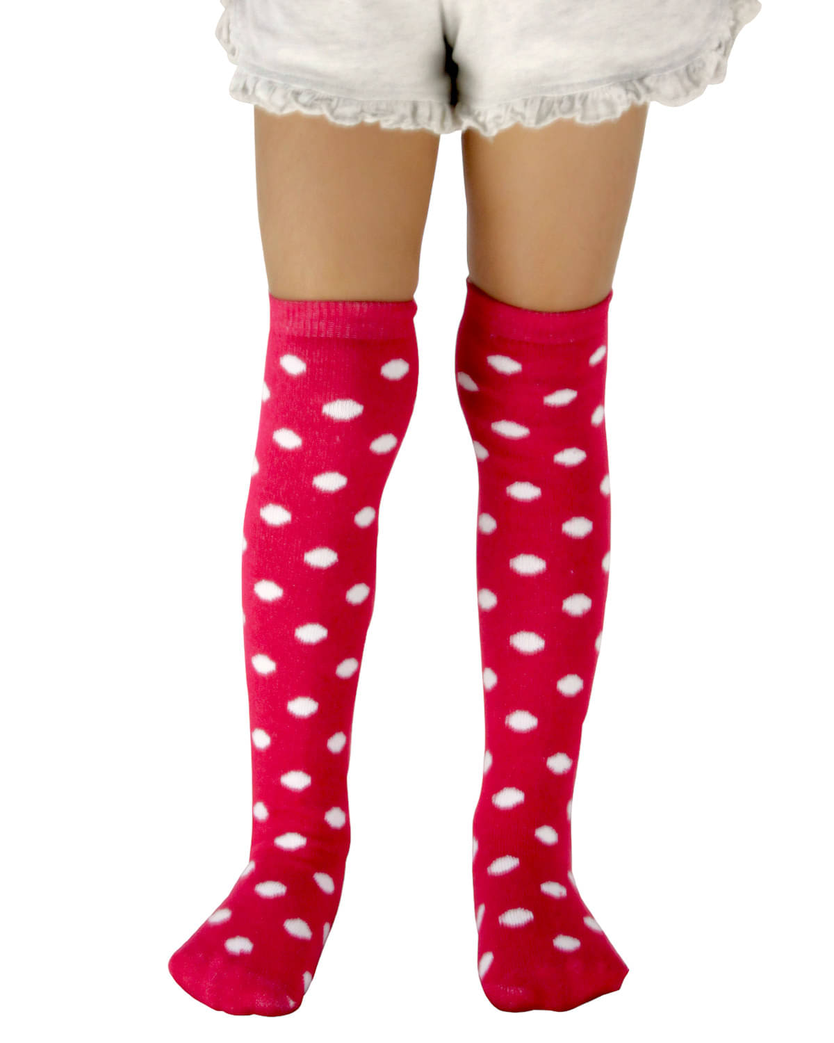     			Neska Moda Pack of 1 Unisex for Baby Cotton Full Length Socks ( Pink )