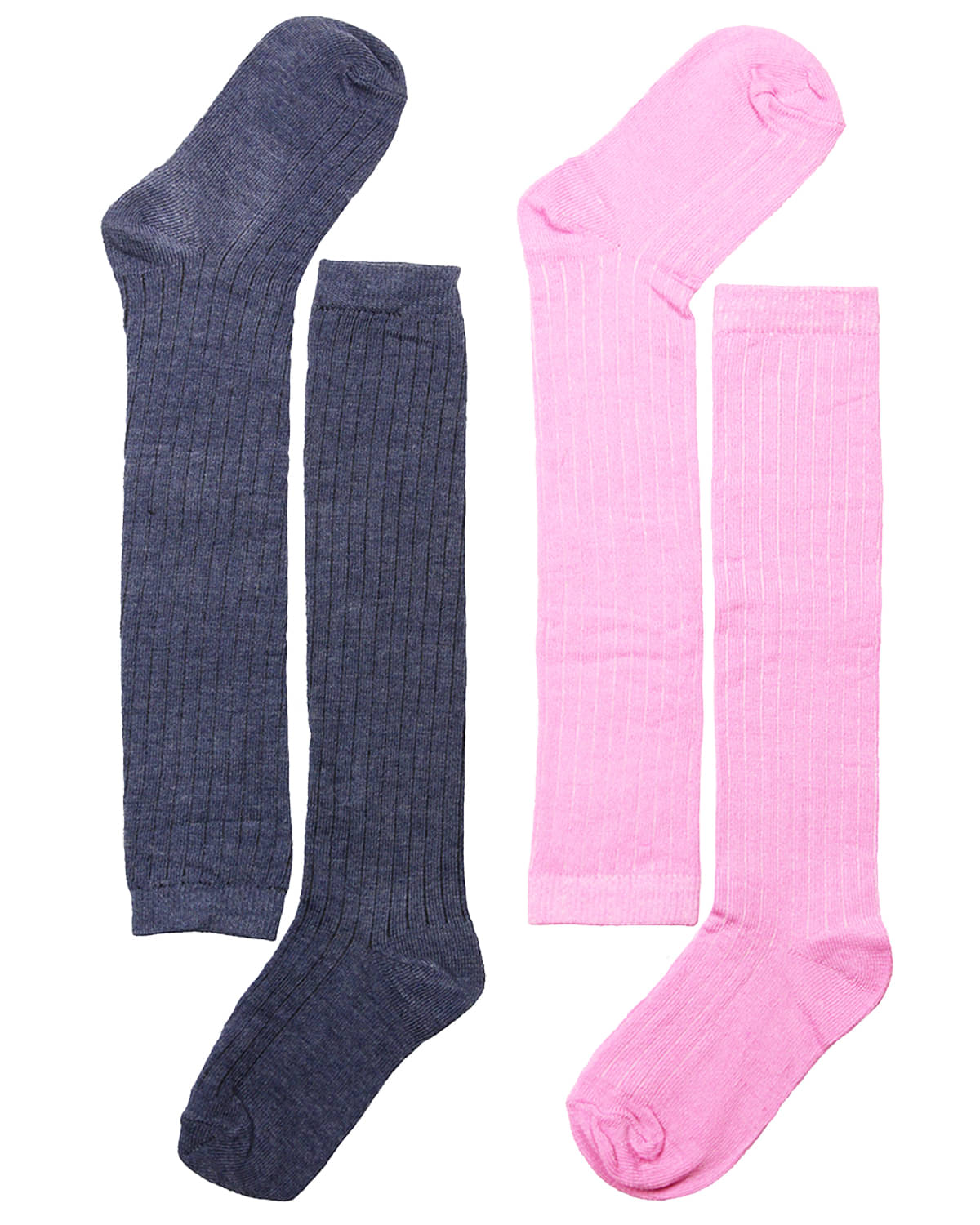     			Neska Moda Pack of 2 Unisex for Baby Cotton Full Length Socks ( Multi )