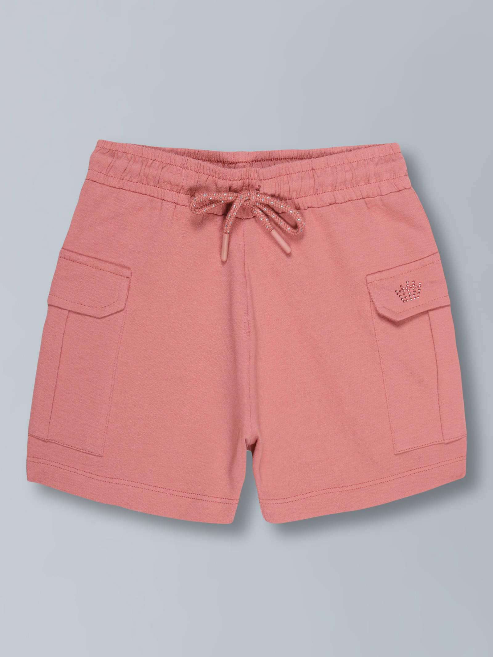     			PLUM TREE Pack of 1 Girls Cotton Shorts ( Pink )