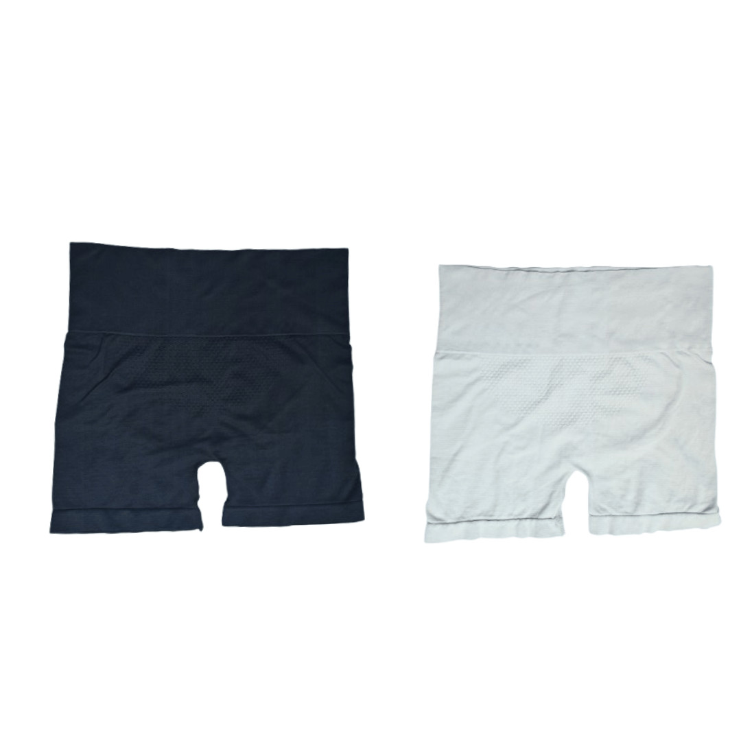     			Pia Trends Pack of 2 Cotton Blend Women's Shaping Bottoms ( Black,Light Grey )