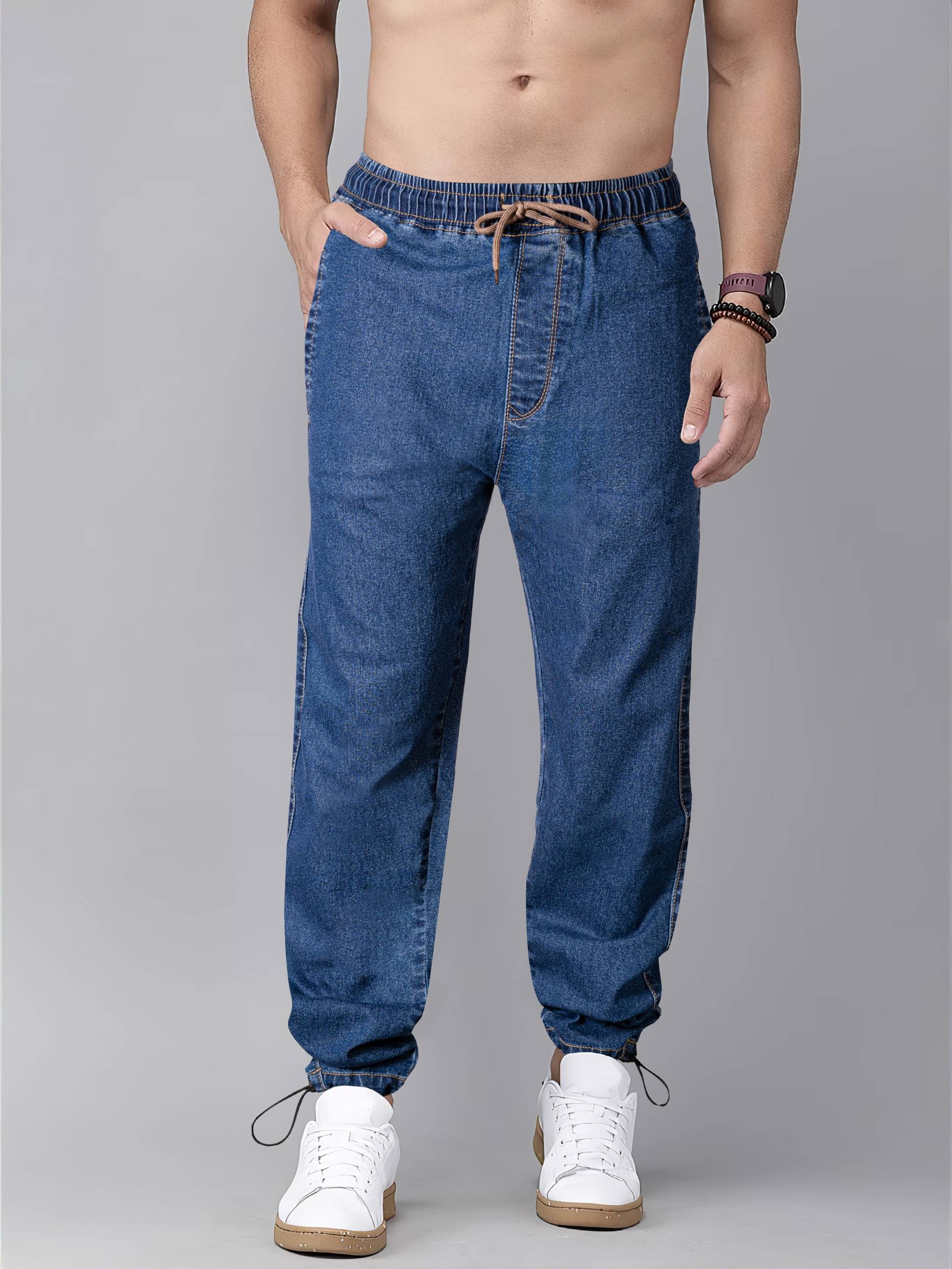     			RIG BONE Jogger Men's Jeans - Navy Blue ( Pack of 1 )