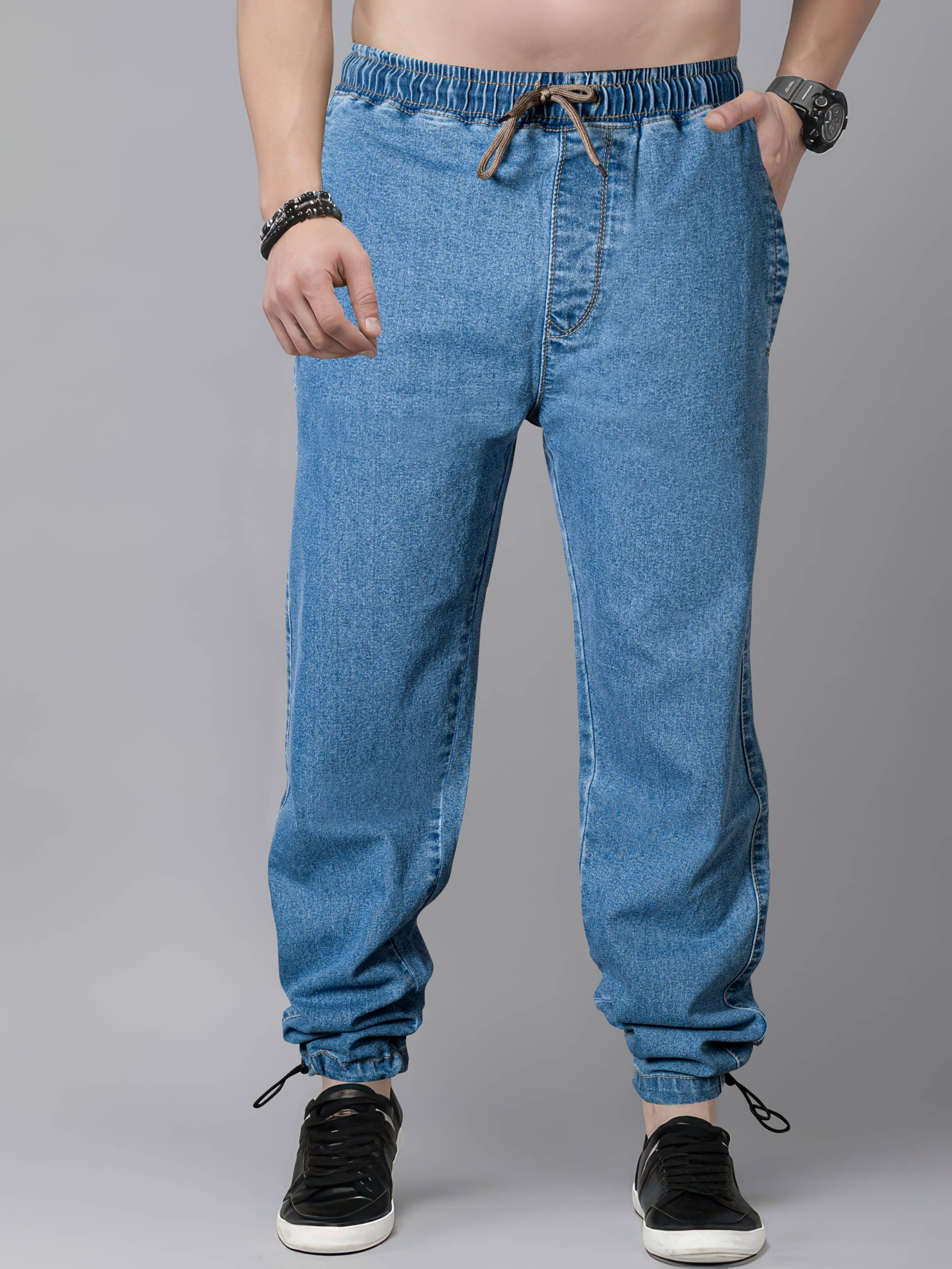 RIG BONE Jogger Men's Jeans - Light Blue ( Pack of 1 ) - Jeans | Buy online on ZillyBuy