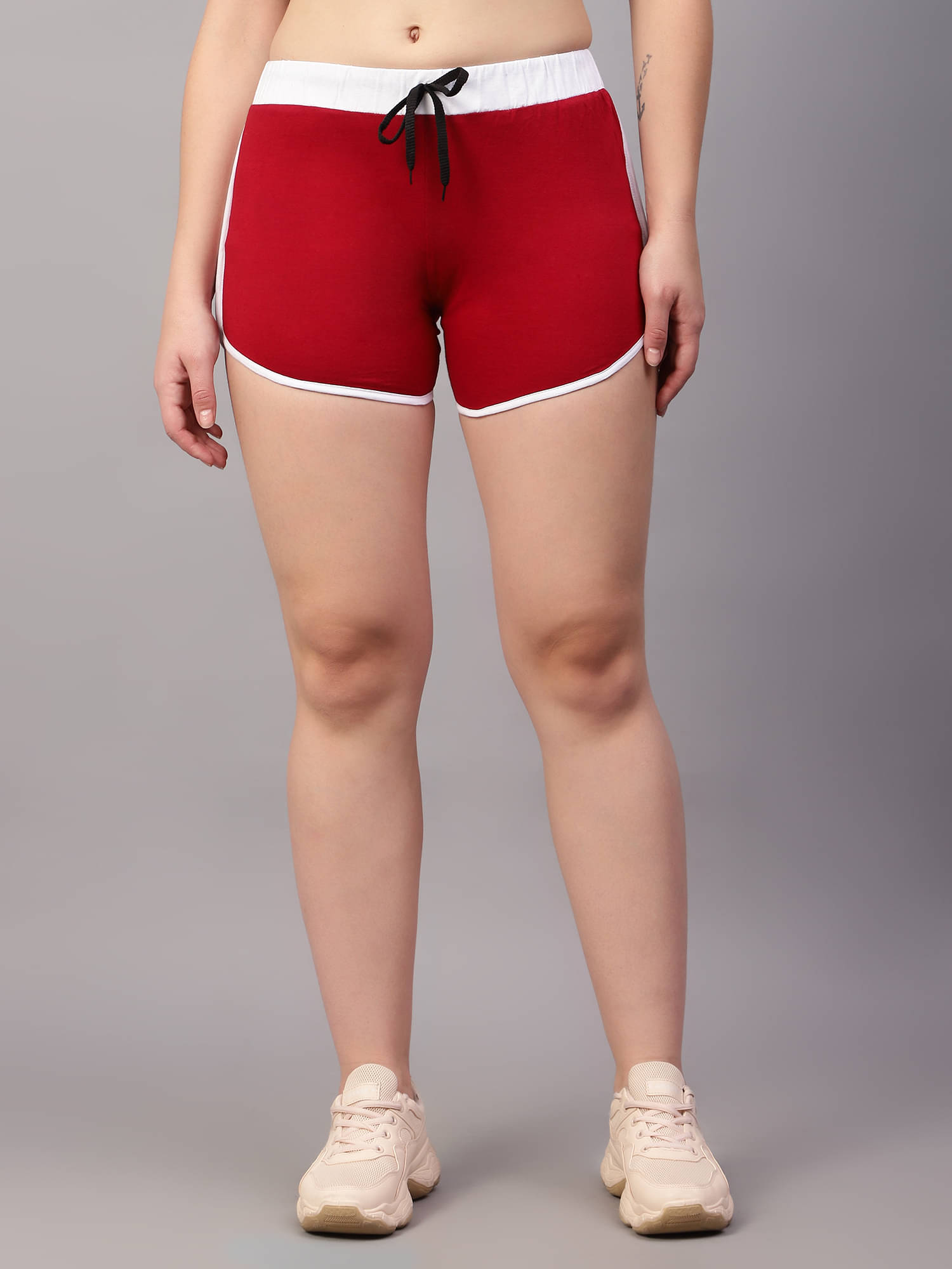     			Volex Cotton Bermuda - Maroon Single