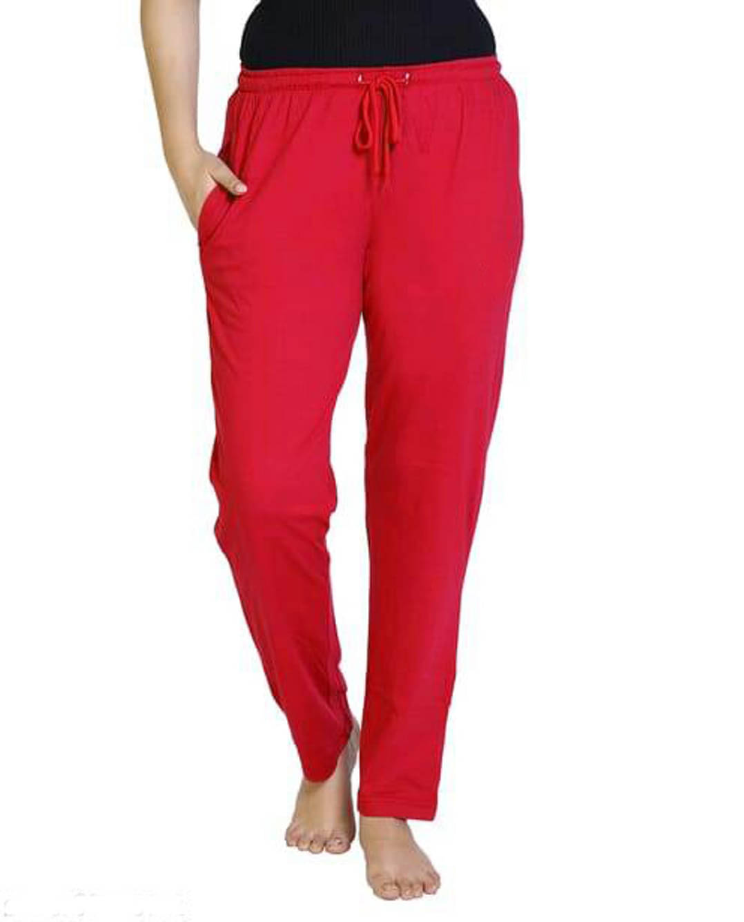     			Whyme Fashion Red Cotton Women's Outdoor & Adventure Trackpants ( Pack of 1 )