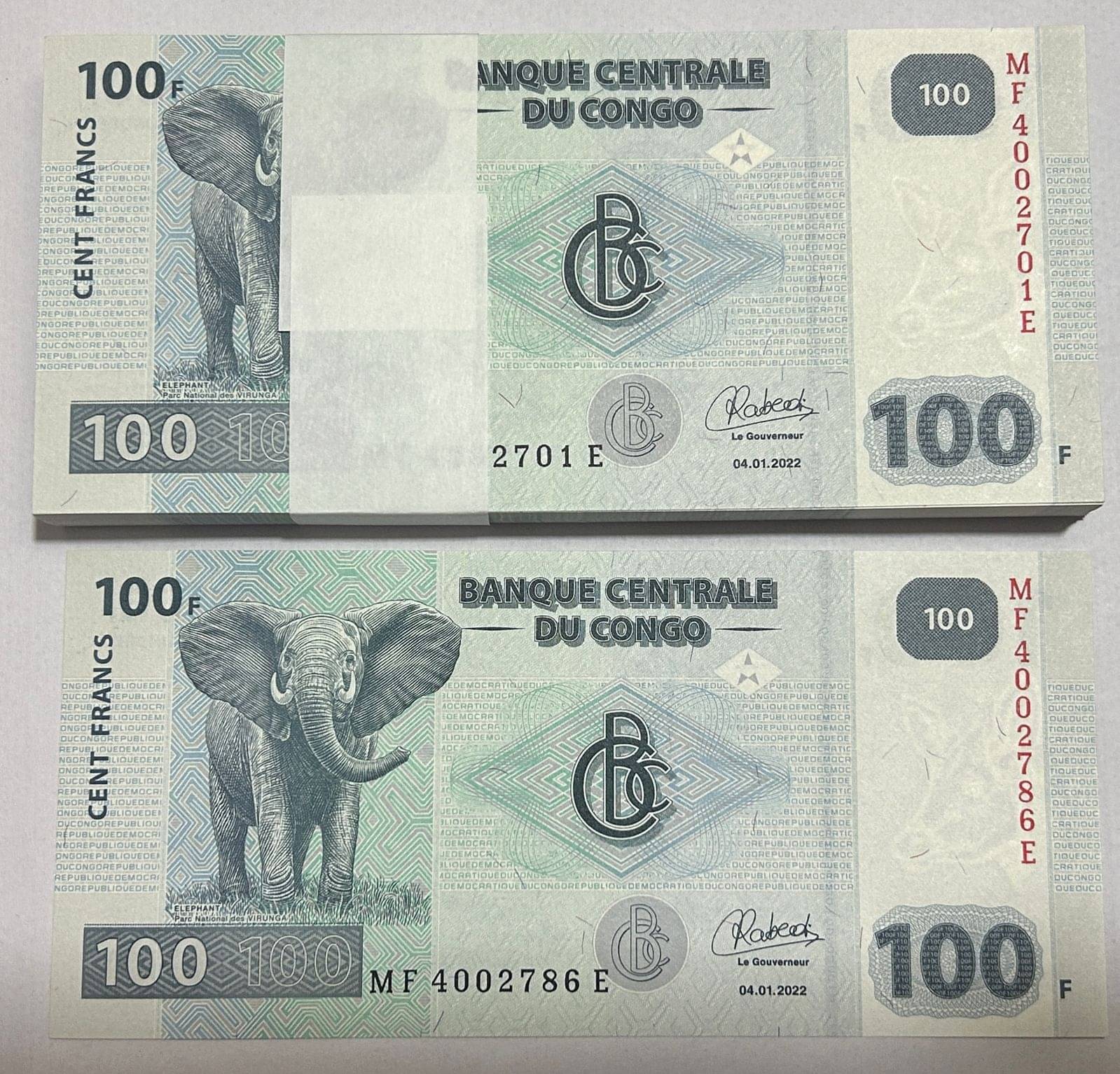 786 FANCY NUMBER (CONGO 100 FRANCS ) 100 NOTE SERIAL WISE PACKET GEM UNC RARE PACKET 786 FANCY NUMBER (CONGO 100 FRANCS ) 100 NOTE SERIAL WISE PACKET GEM UNC RARE PACKET