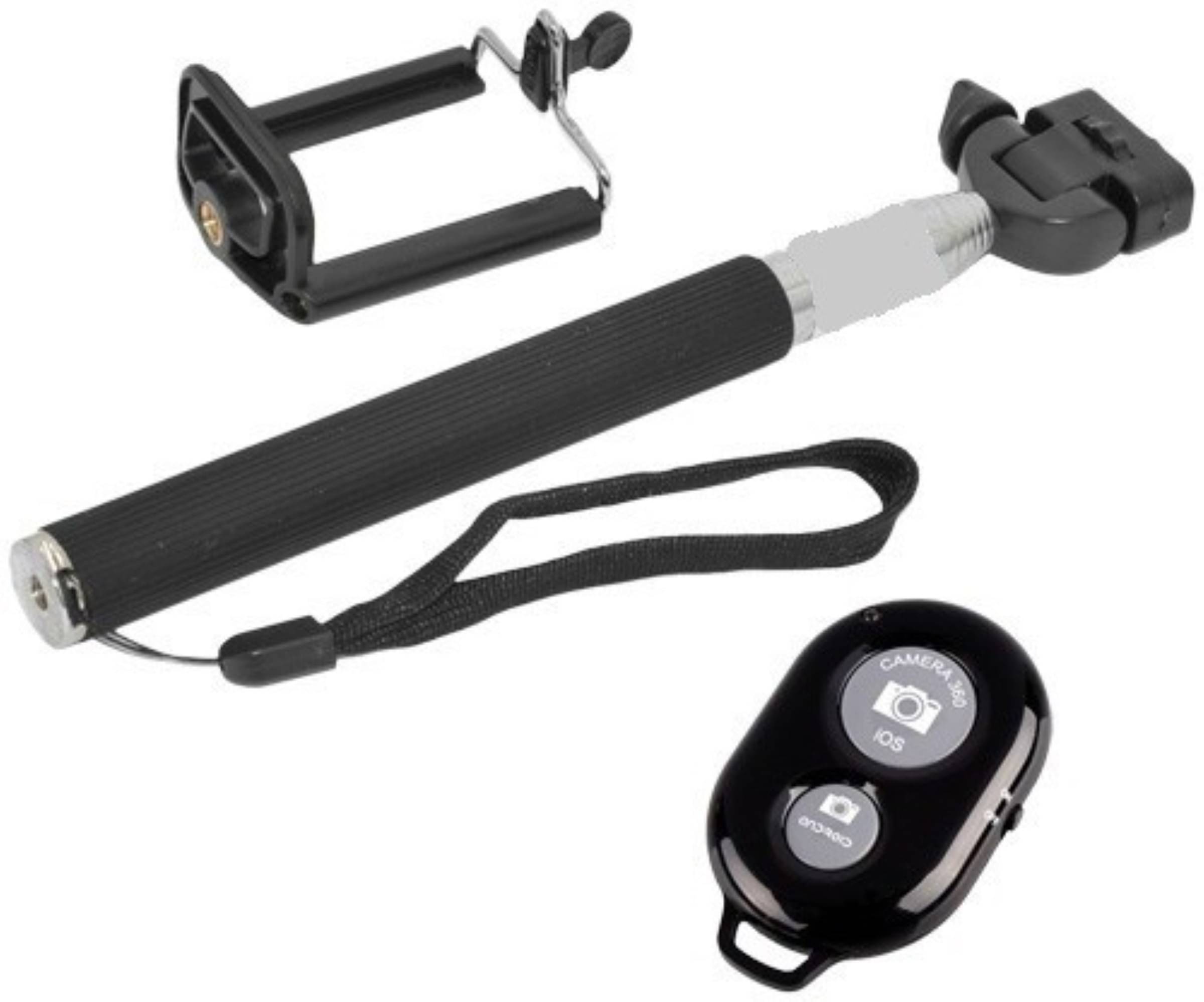     			A Connect Z Bluetooth Selfie Stick ( Black )