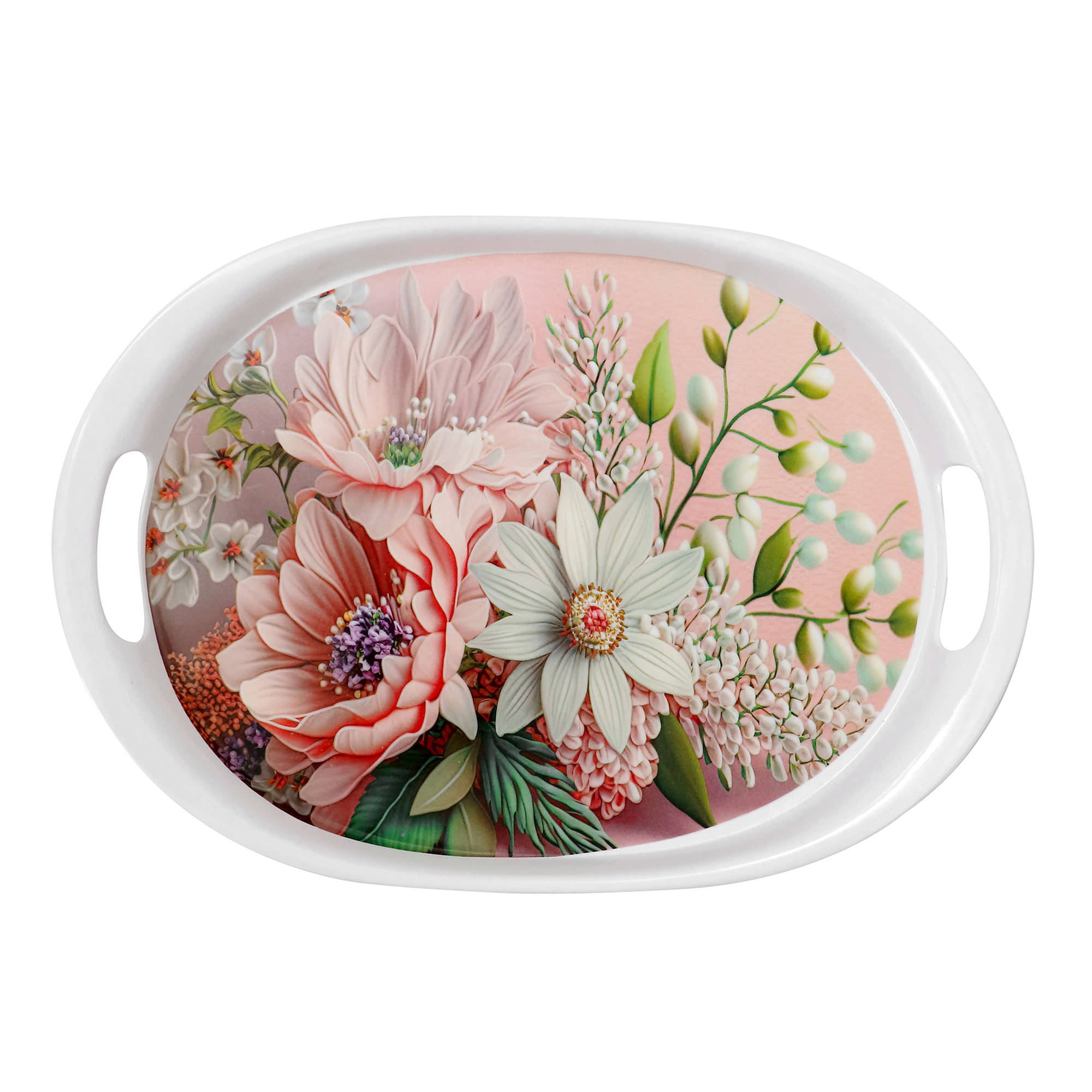 ARIYA ARI-AT-549-M3-PC-1 Printed Melamine Serving Tray 500 ml Multicolor ( Set of 1 ) ARIYA ARI-AT-549-M3-PC-1 Printed Melamine Serving Tray 500 ml Multicolor ( Set of 1 )