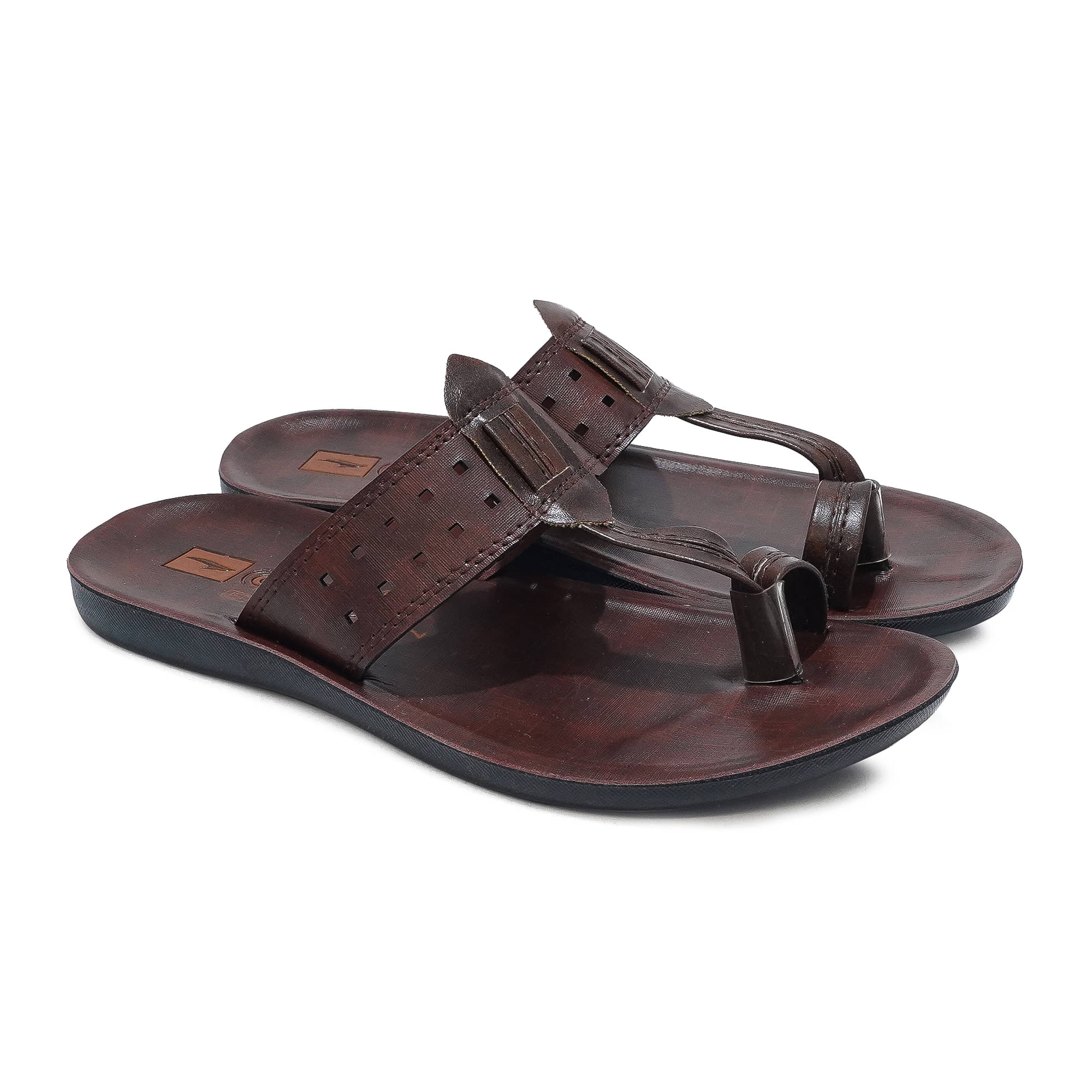     			ASIAN Brown Men's Daily Slipper