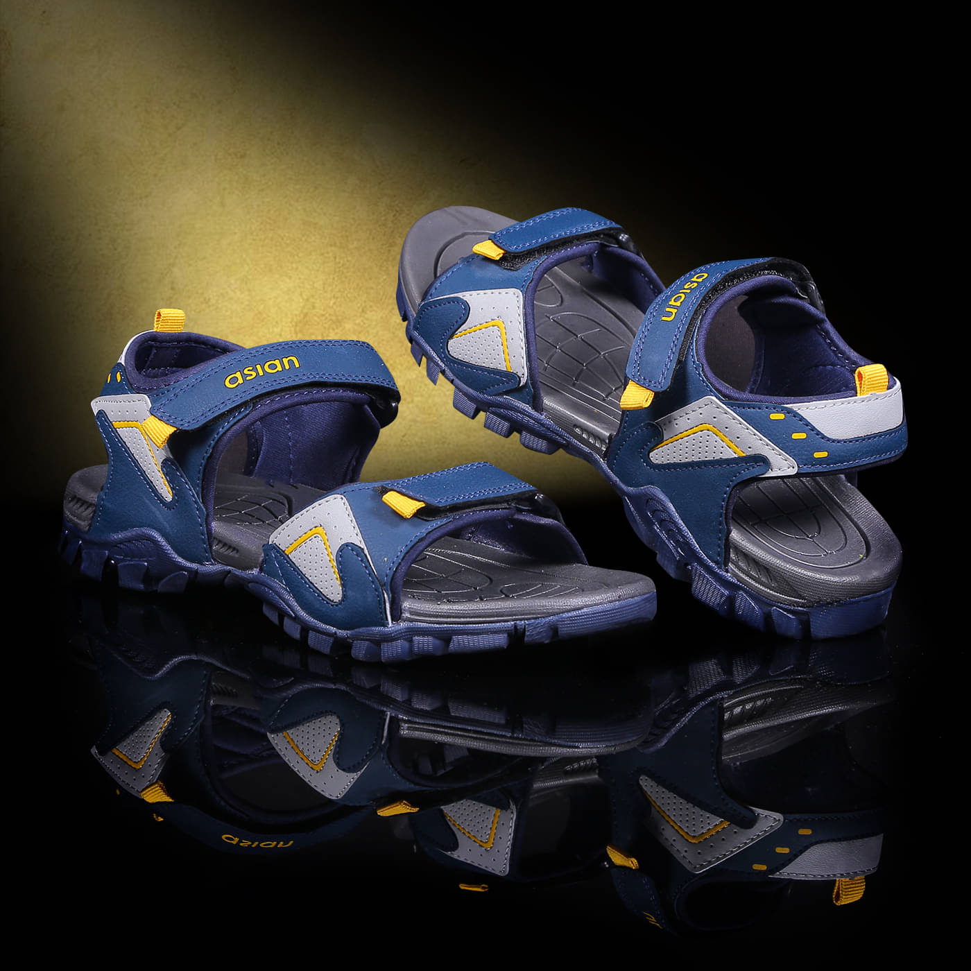 ASIAN - Navy Men's Floater Sandals ASIAN - Navy Men's Floater Sandals