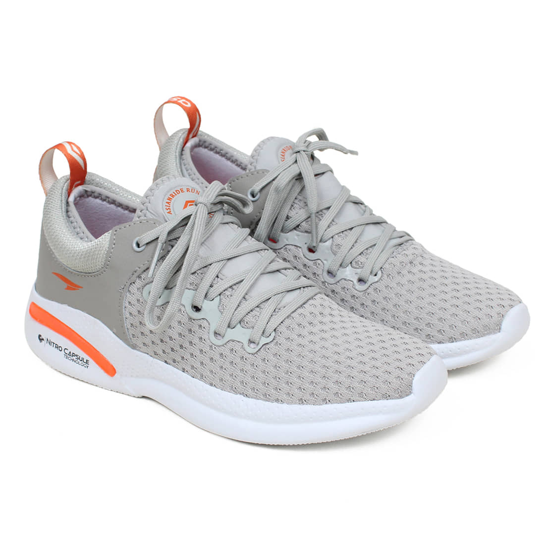 ASIAN creta-12 Light Grey Men's Sports Running Shoes - Sports Shoes | Buy online on ZillyBuy