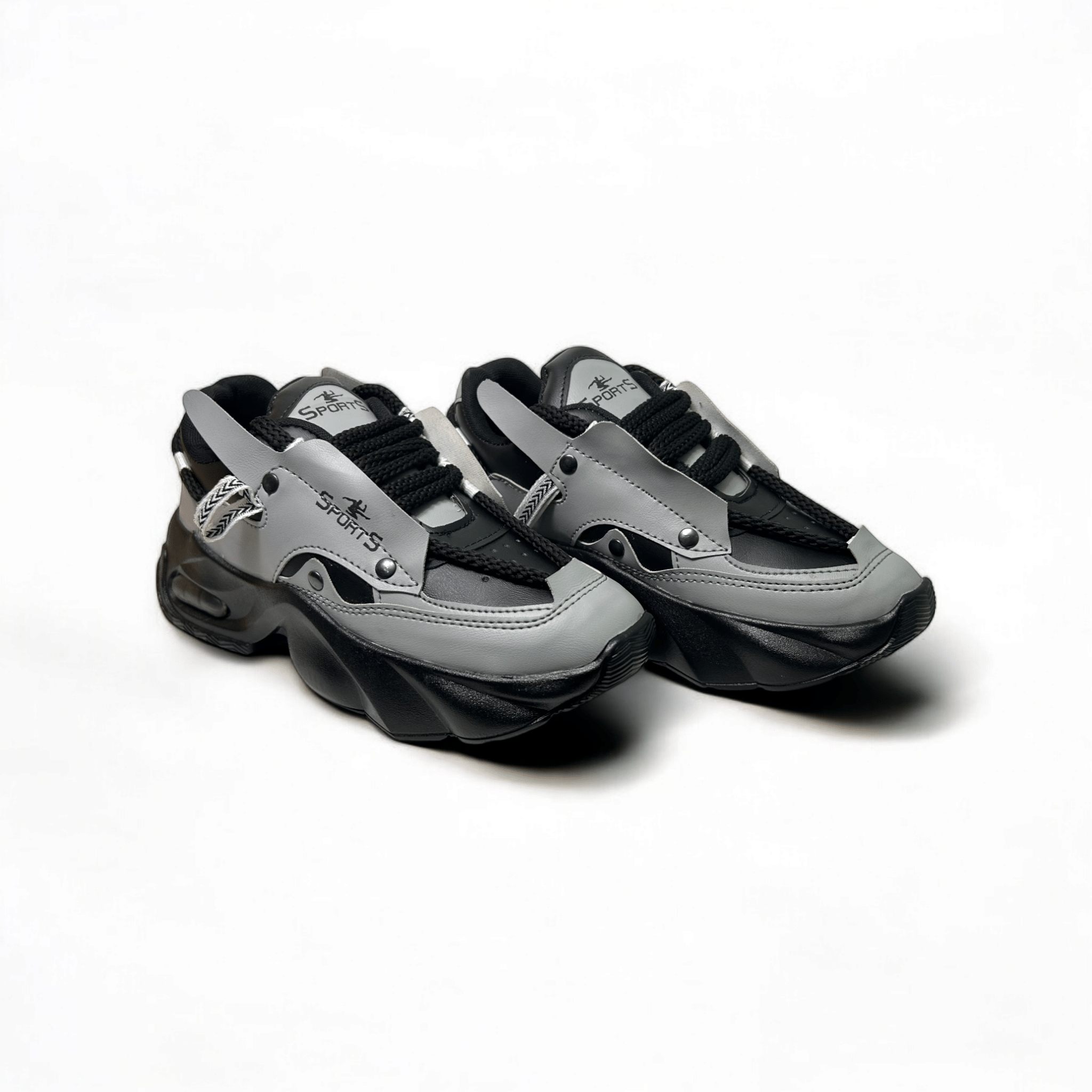     			Akiko ACTIVE CORE Grey Men's Sneakers