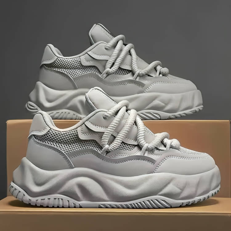     			Akiko VIDESTEP Grey Men's Sneakers