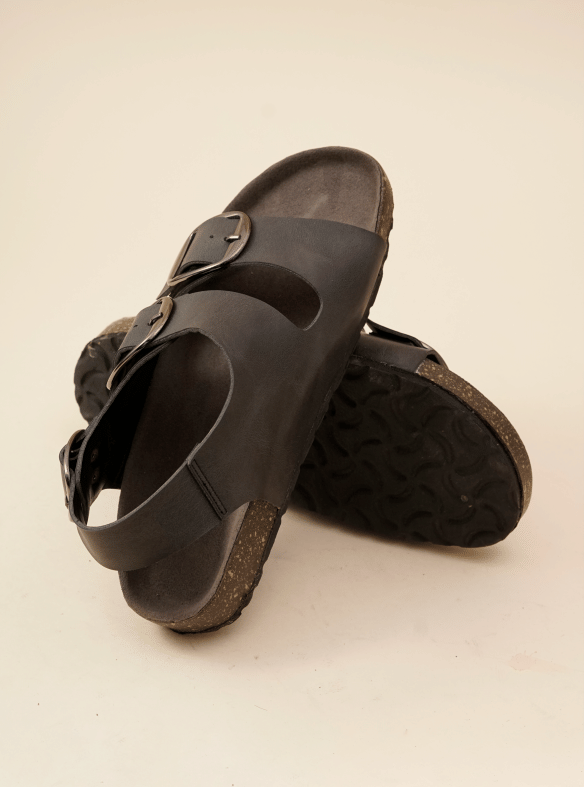 Big Fox Black Women's Flats