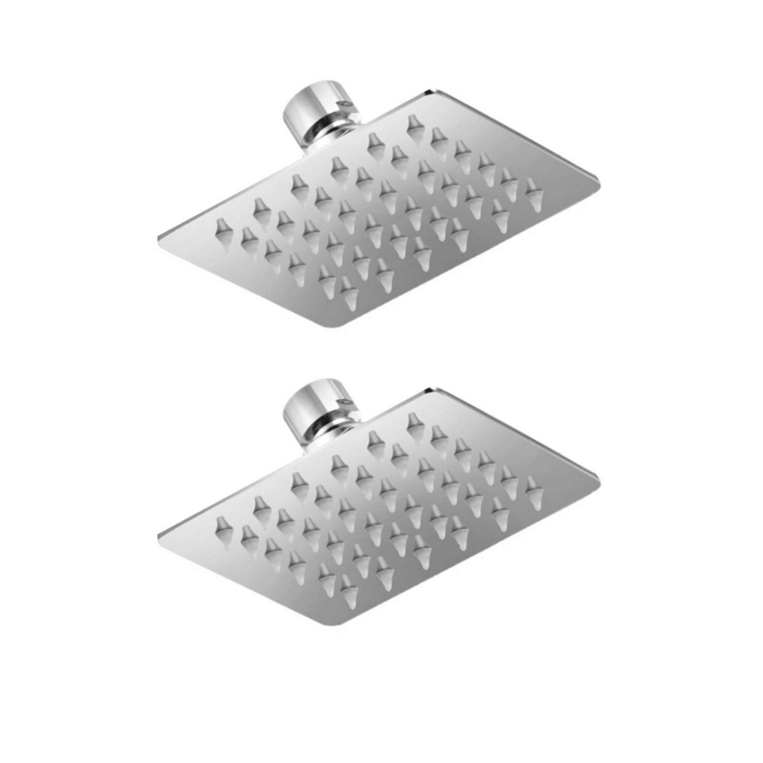 Cossimo 4x4 S.S Ultra Slim Shower Head Only 2Pcs Stainless Steel Overhead Shower Cossimo 4x4 S.S Ultra Slim Shower Head Only 2Pcs Stainless Steel Overhead Shower