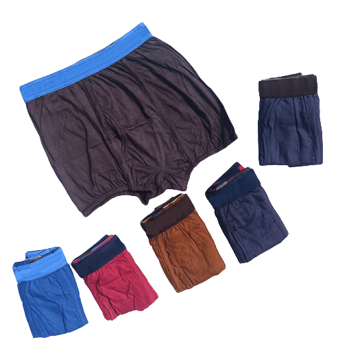 D1 DIFFERENT ONE Pack of 6 Cotton Trunks For Men's ( Multicolor )     			D1 DIFFERENT ONE Pack of 6 Cotton Trunks For Men's ( Multicolor )