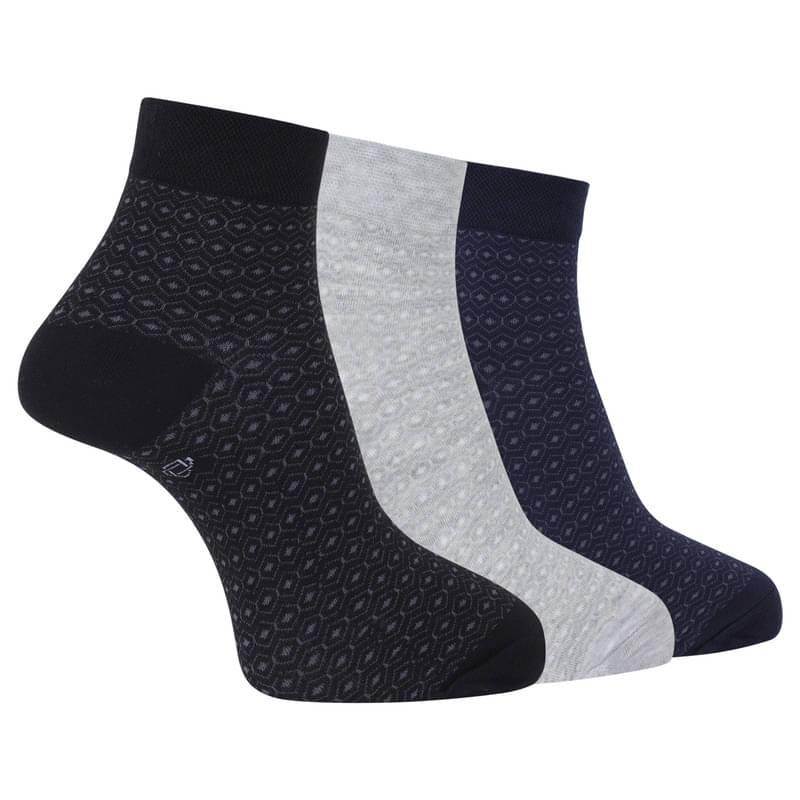 Dollar Pack of 3 Men's Woollen Ankle Length Socks ( Multicolor 10 ) Dollar Pack of 3 Men's Woollen Ankle Length Socks ( Multicolor 10 )
