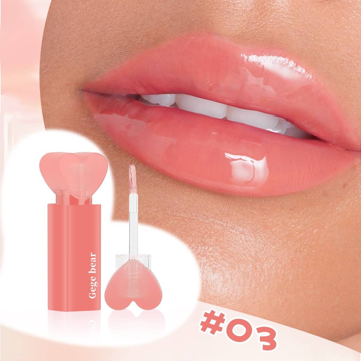    			GEGE BEAR Cherry Lip Gloss 50