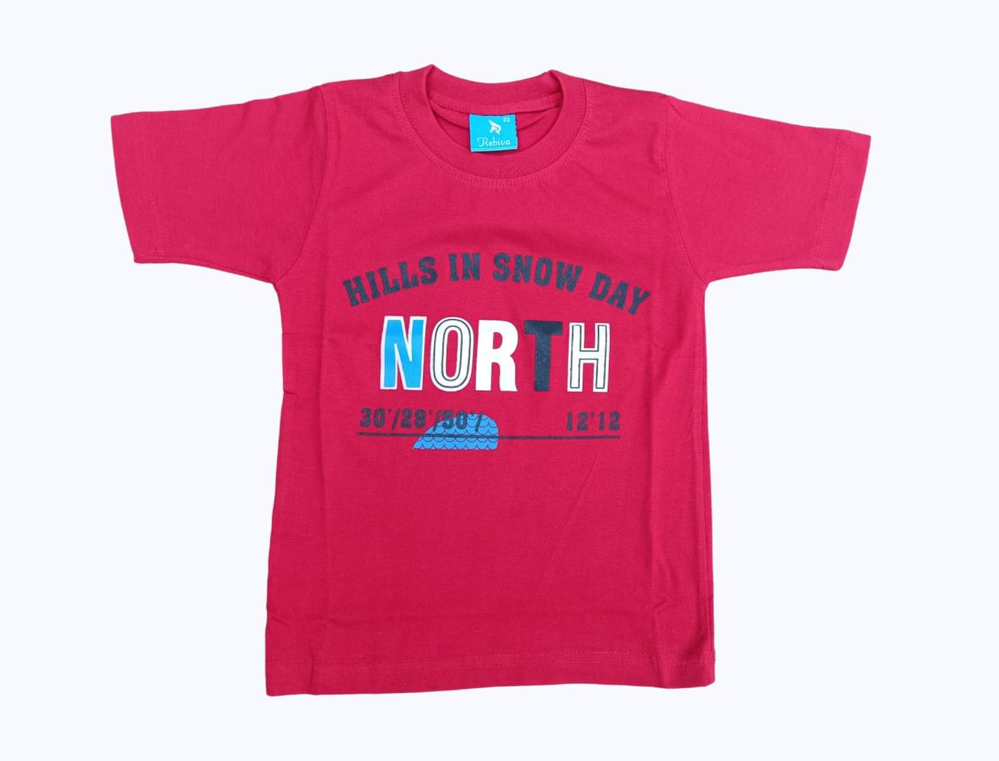     			GTwo Pack of 1 Boys Cotton Blend T-Shirt ( Red )