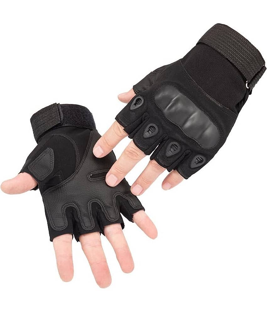 Gjshop Green Nylon Men's Fingerless Gloves ( Pack of 1 ) - Jewellery Sets | Buy online on ZillyBuy