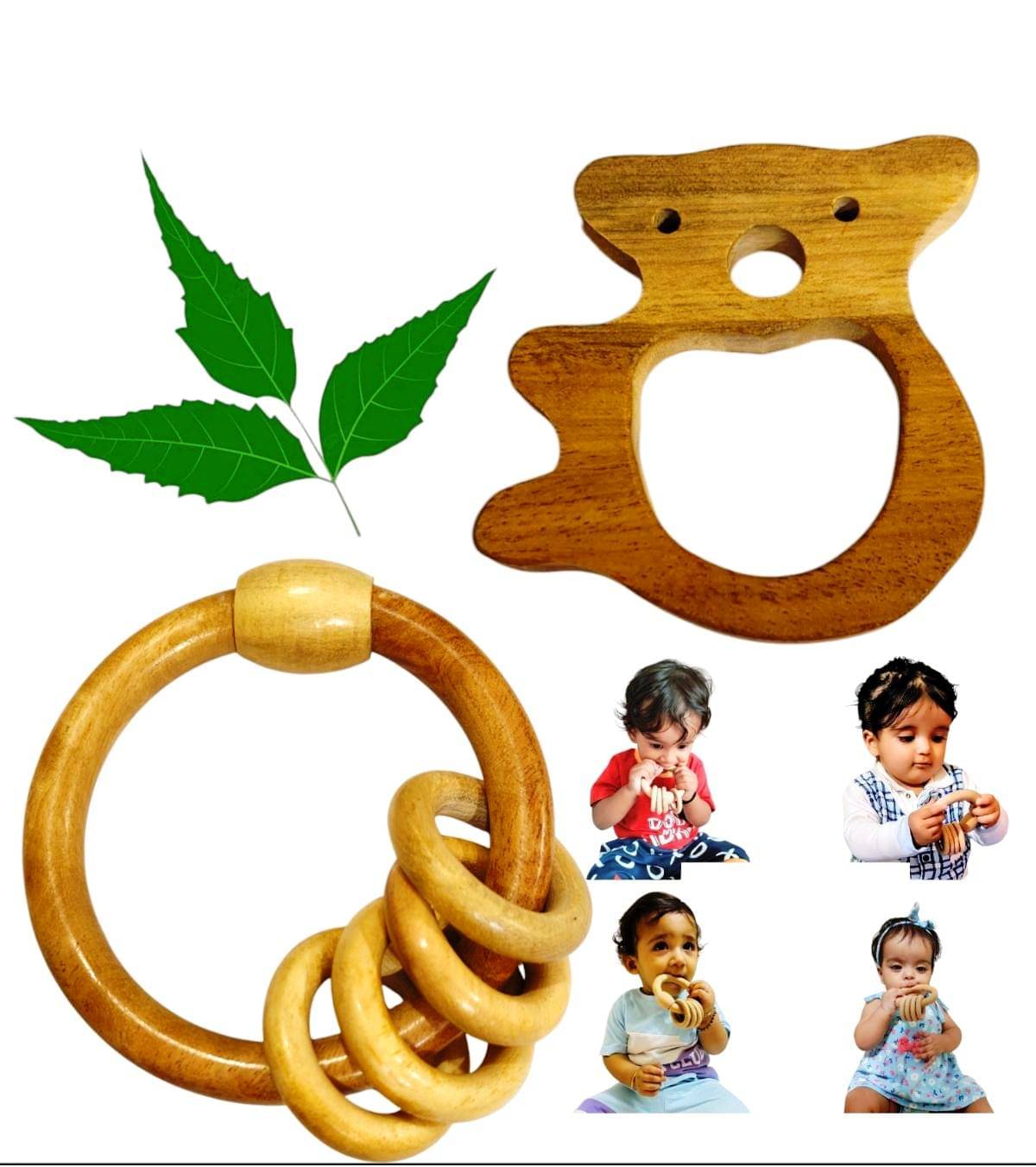     			Handcrafted Neem Wood Rattles & Teethers – Safe & Sustainable for Babies