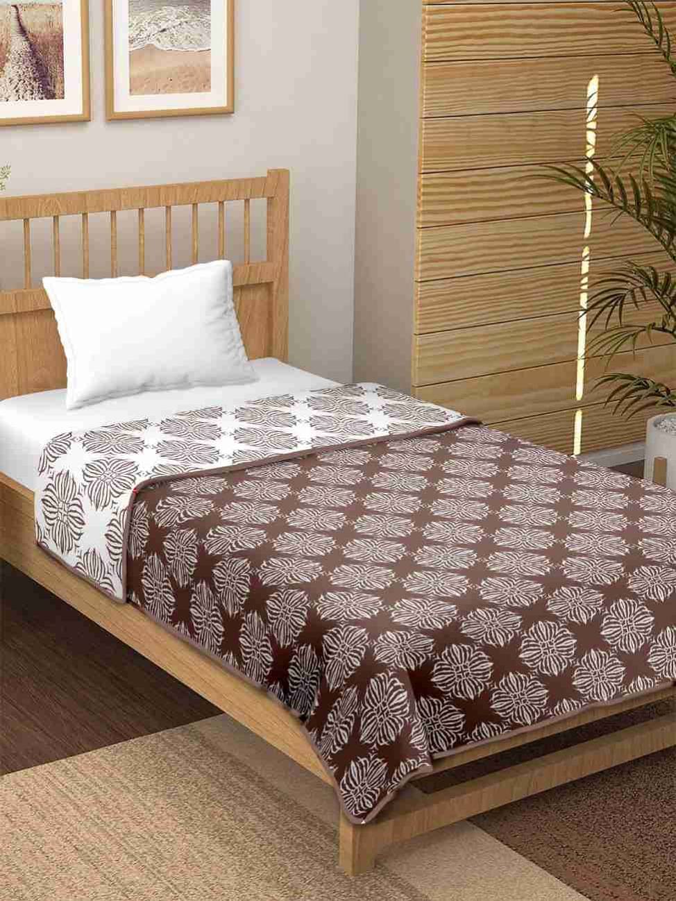     			Jinaya's Cotton Printed Single Bed Dohar - Multi ( )