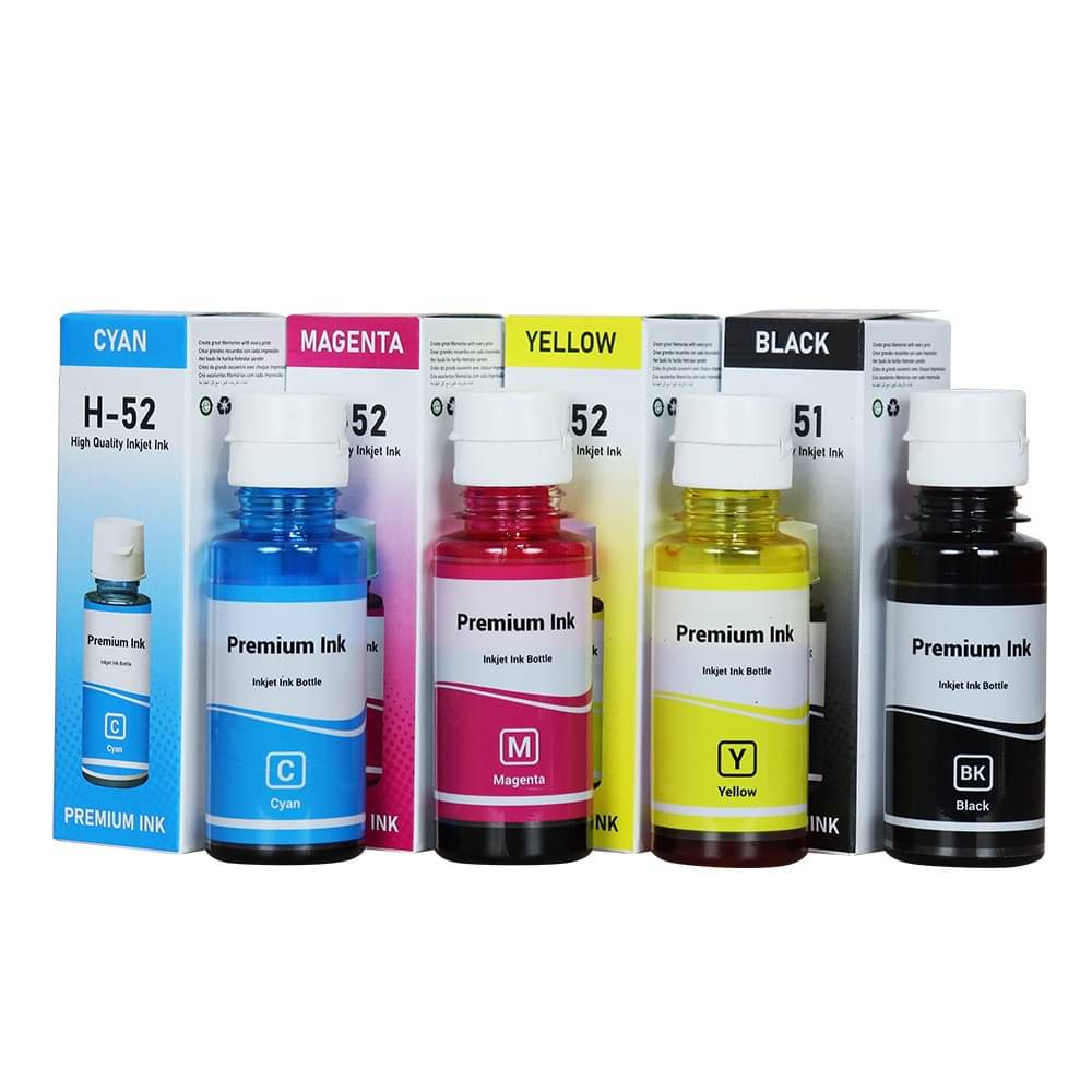     			KALAR GT51 52 For 310 Multicolor Pack of 4 Cartridge for Ink Tank 115/116/310 Printer, 315/319/410/415/419 Ink Bottles