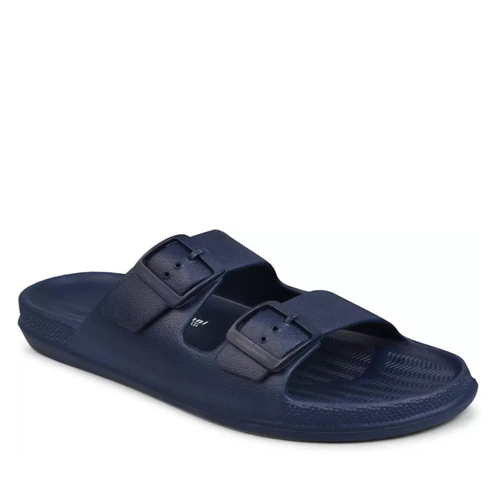     			Lakhani Aashirwad Navy Men's Slide Flip Flop