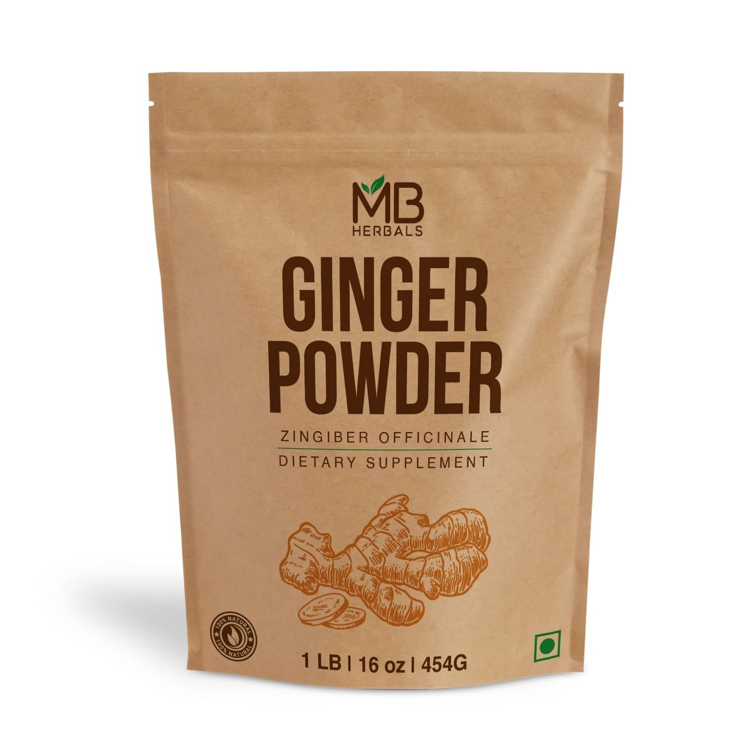     			MB Herbals 454 gm Dry Ginger ( Pack of 1 )