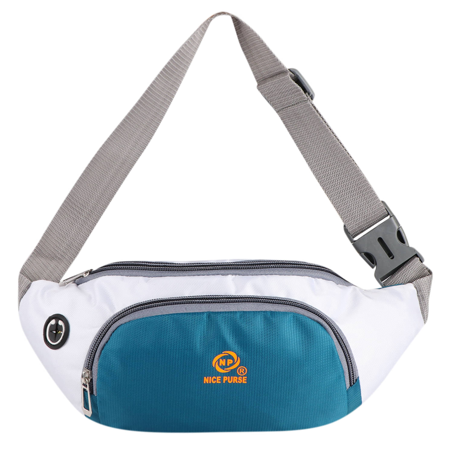     			Nice Purse 5 Ltrs White Sling Bag for Unisex