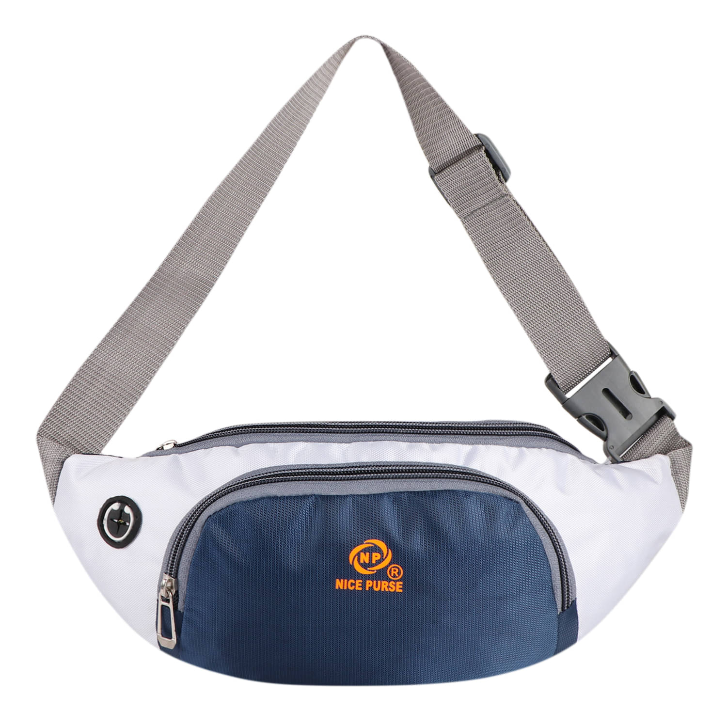    			Nice Purse 5 Ltrs White Sling Bag for Unisex