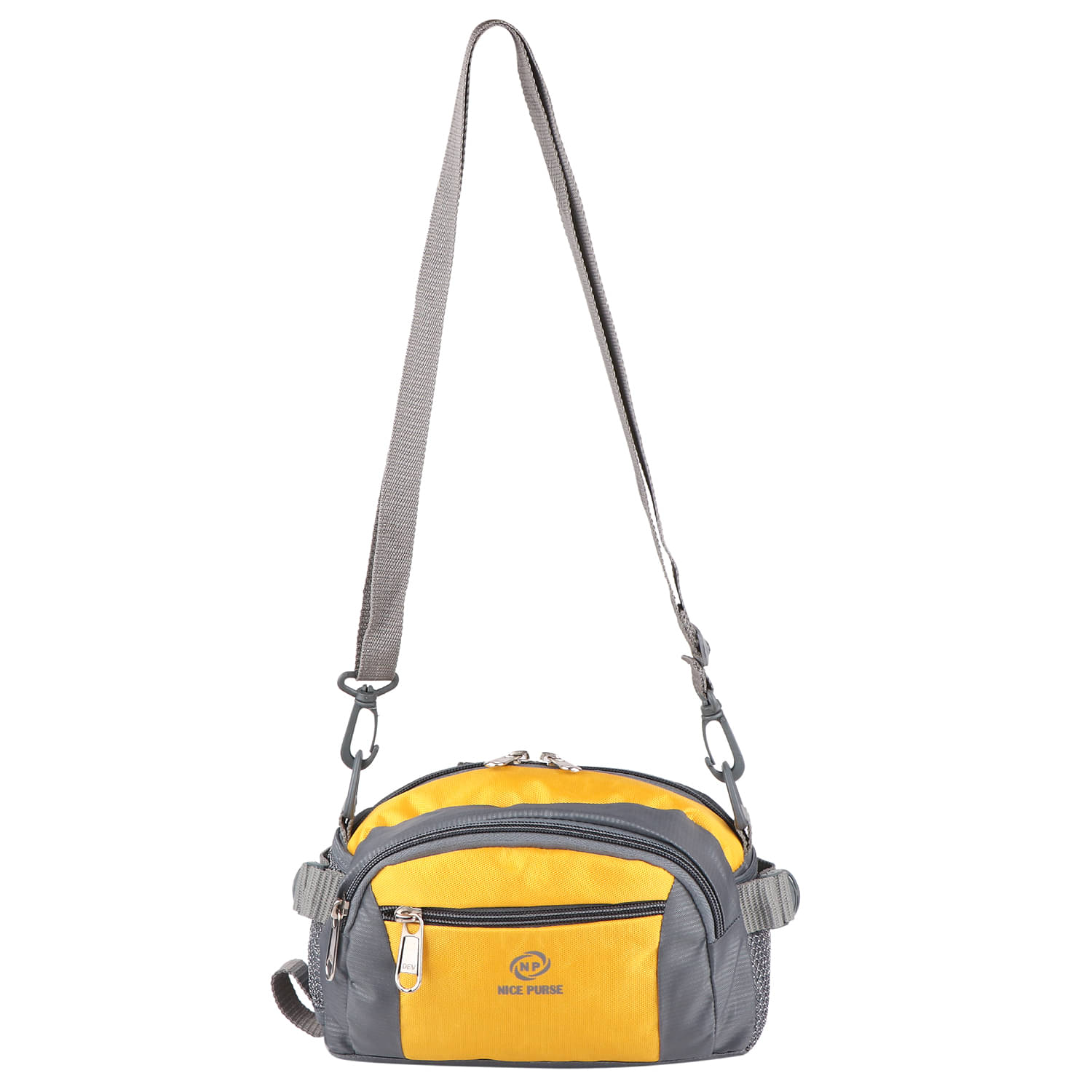     			Nice Purse 5 Ltrs Yellow Sling Bag for Unisex