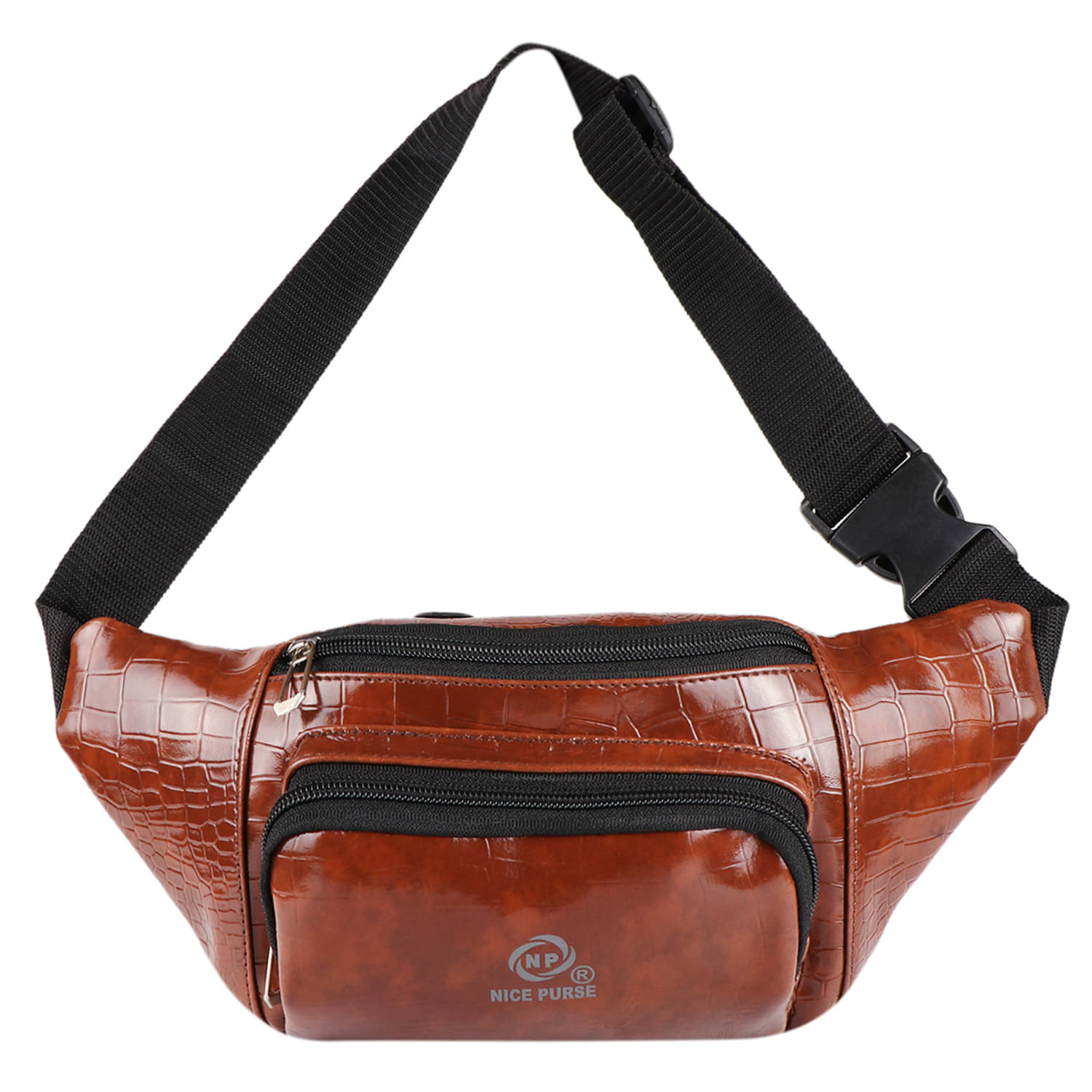     			Nice Purse 8 Ltrs Brown Sling Bag for Unisex