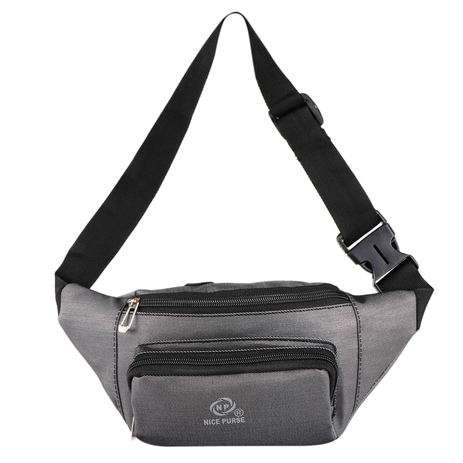     			Nice Purse 8 Ltrs Light Grey Sling Bag for Unisex