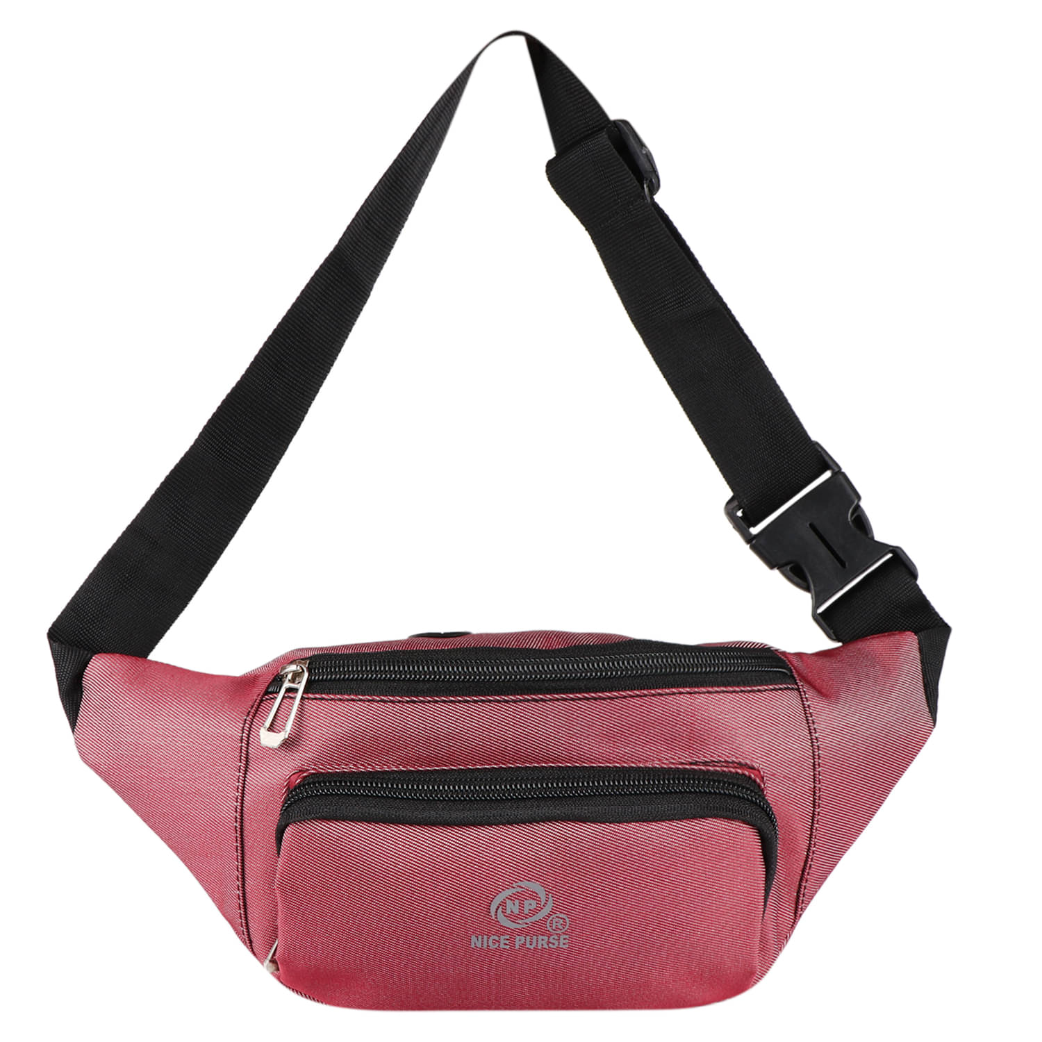     			Nice Purse 8 Ltrs Maroon Sling Bag for Unisex