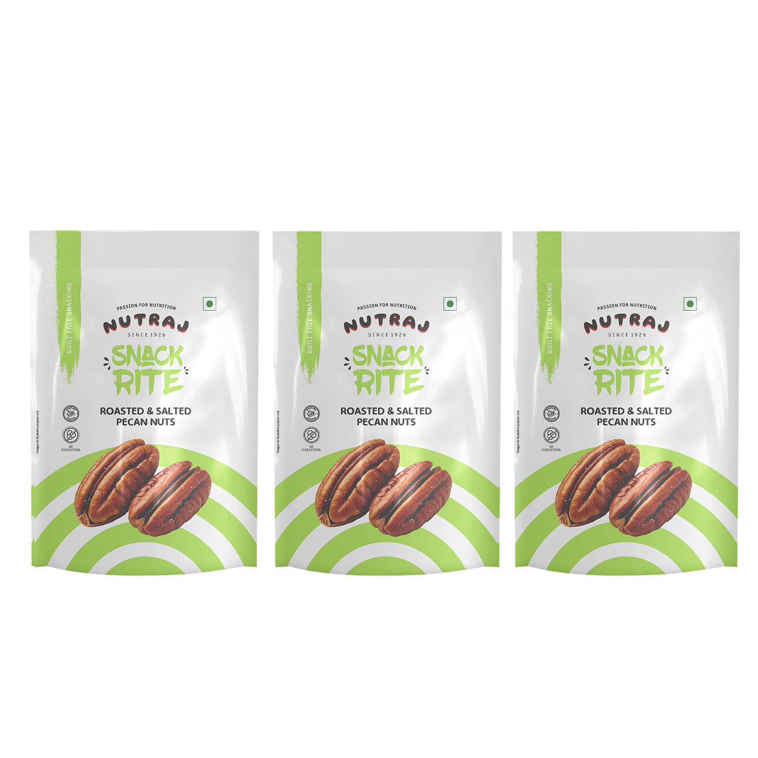     			Nutraj Pecan Nut 100 Pack of 3
