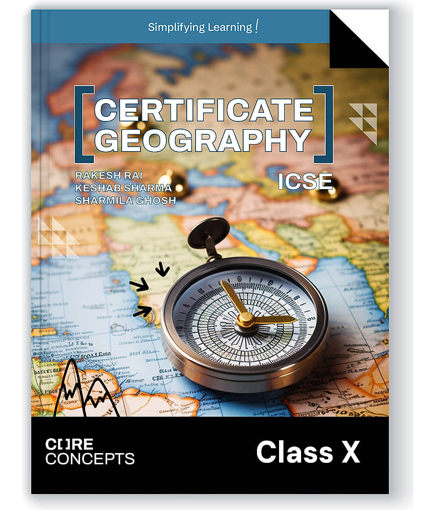 Oswal Certificate Geography Textbook for ICSE Class 10 : Core Concepts By Rakesh Rai, Keshab Sharma, Sharmila Ghosh - Stationery | Buy online on ZillyBuy