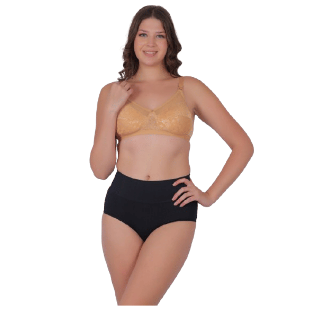     			Pia Trends Pack of 1 Cotton Blend Women's Hip Reducer ( Black )