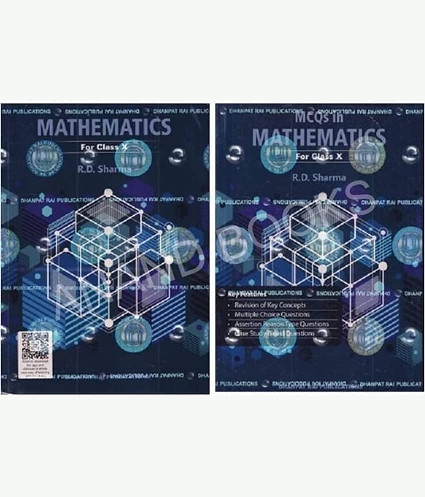 Rd Sharma Class 10 Maths 2025-26 CBSE Examinations | R D Sharma Class 10 Mathematics With MCQ Book (Pack Of 2 Books) - Stationery | Buy online on ZillyBuy