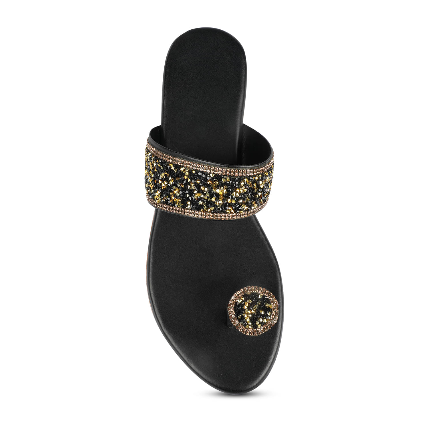     			SSV HEAVEN UNDER FEET Black Women's Flats