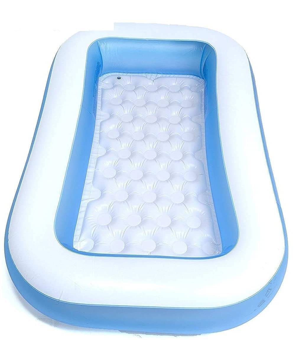     			Soft Inflatable Rectangular Swimming Pool for Kids