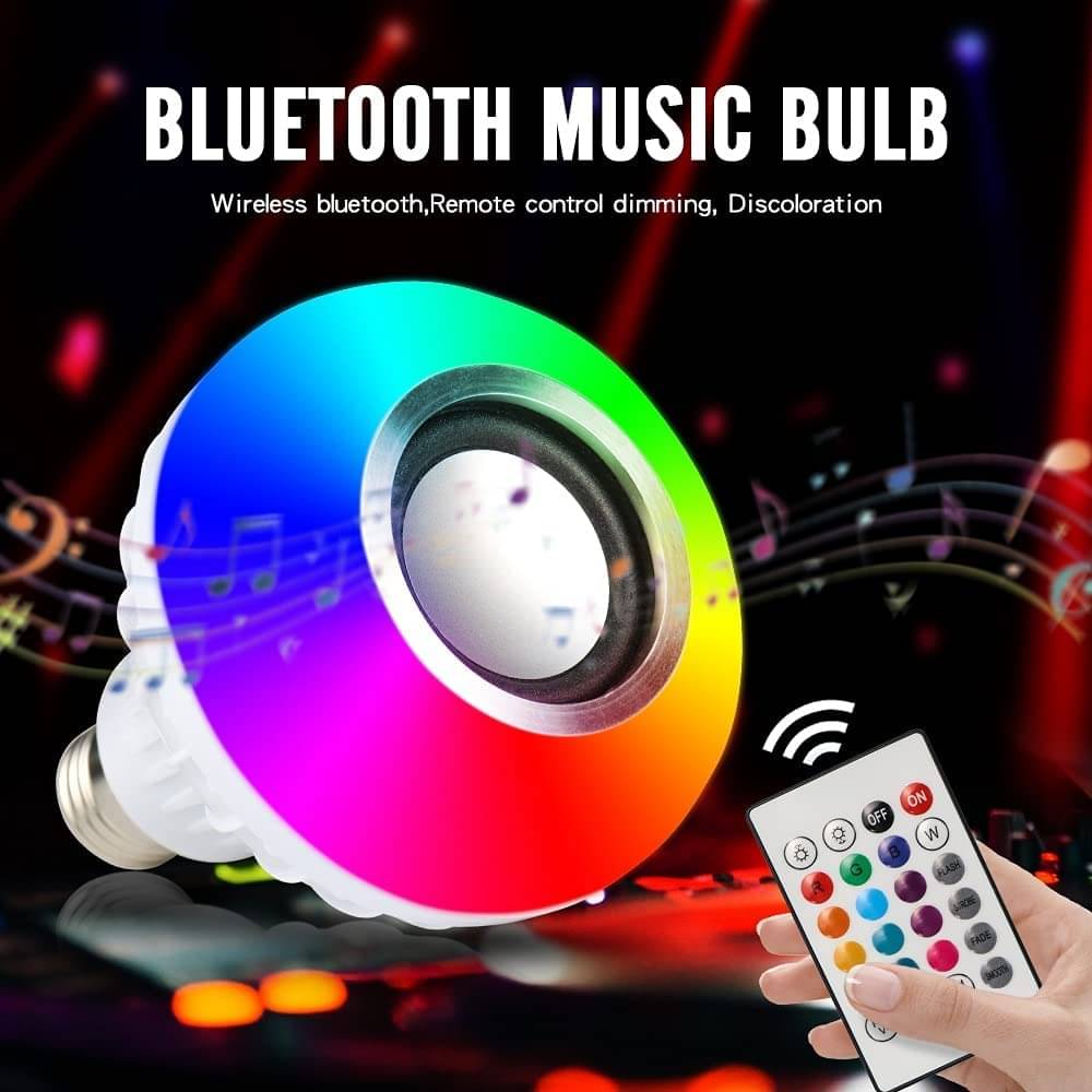 Sparkworld 12W Led Wireless Light Bulb With Speaker | Bluetooth Enabled | Rgb Music Light Sparkworld 12W Led Wireless Light Bulb With Speaker | Bluetooth Enabled | Rgb Music Light