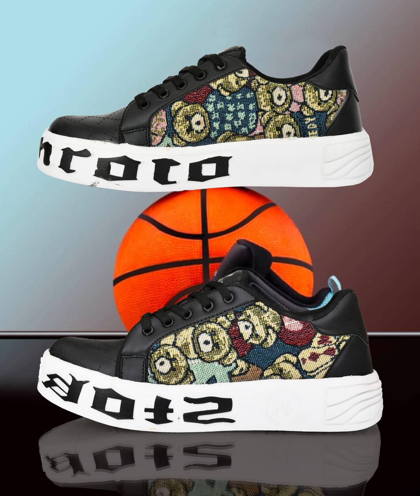     			VATELIO Black Men's Lifestyle Shoes