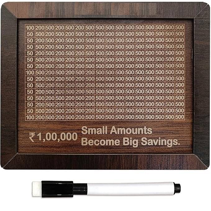 Wooden Money/Piggy Bank, Money Box, Coin Box with Carved Design for Kids/Children, Savings Challenge Box Wooden Money/Piggy Bank, Money Box, Coin Box with Carved Design for Kids/Children, Savings Challenge Box