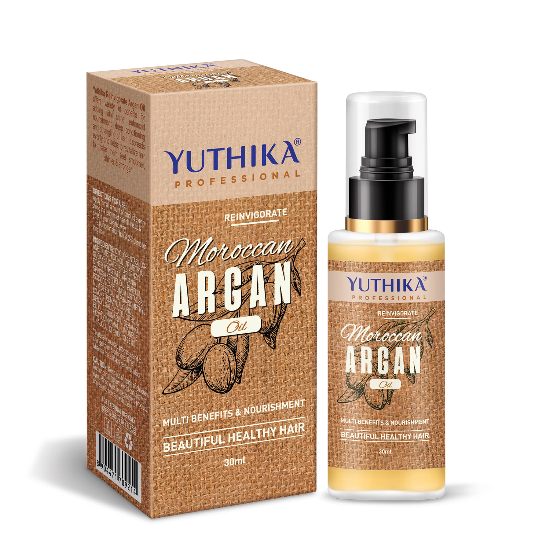 Yuthika Professional Argan Oil for Hair 30ml Moroccan Argan Hair Oil, Silky Shiny Nourished Hair Oil for All Hair Types Yuthika Professional Argan Oil for Hair 30ml Moroccan Argan Hair Oil, Silky Shiny Nourished Hair Oil for All Hair Types