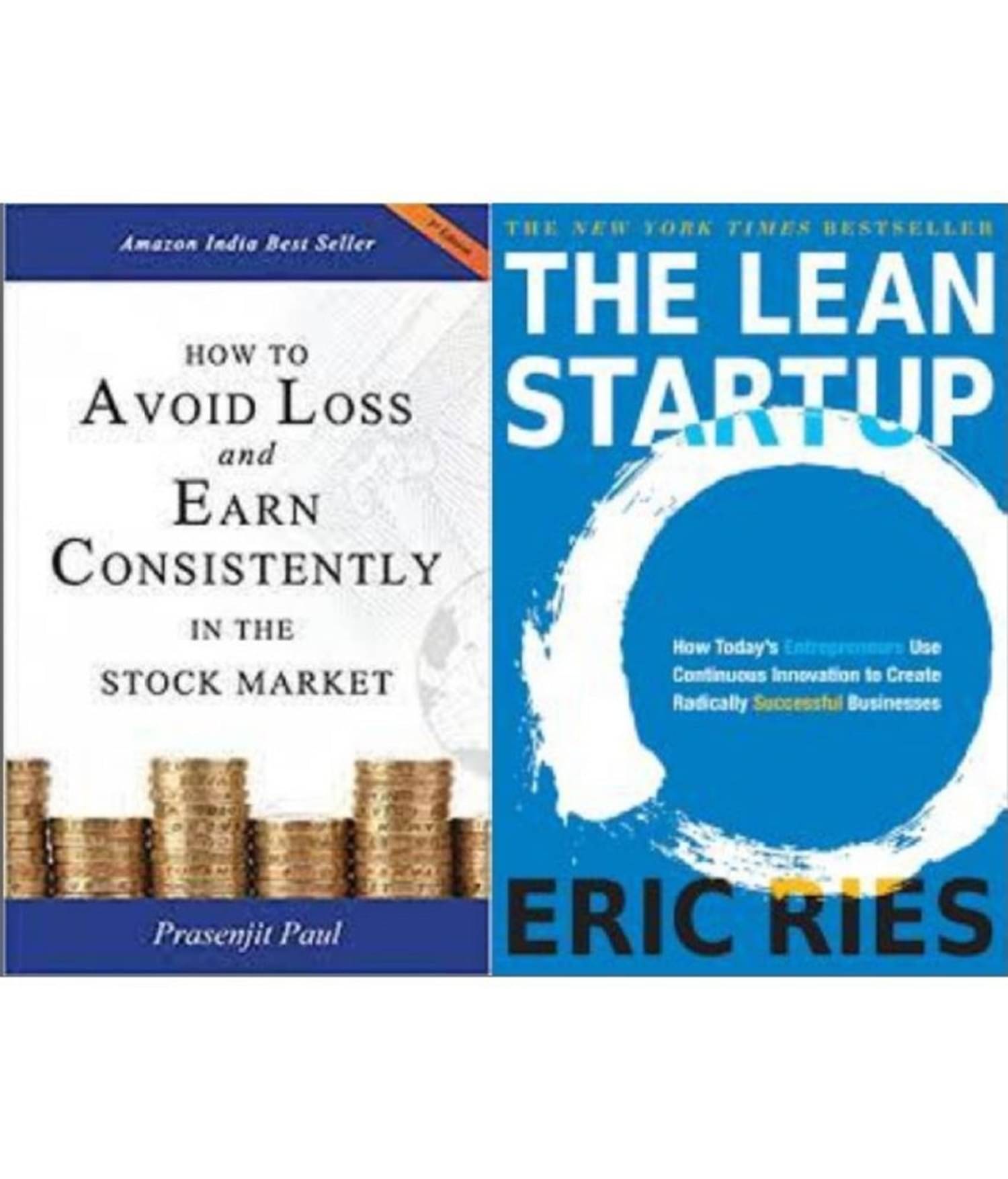 combo of 2 book How to Avoid Loss & The Lean Startup by Prasenjit Paul combo of 2 book How to Avoid Loss & The Lean Startup by Prasenjit Paul